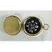 Magnetic Compass in Brass Casing with brass face 1.75in