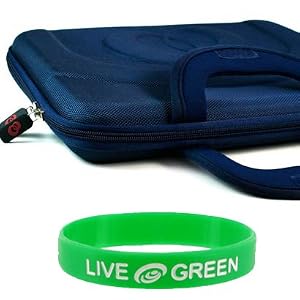 Toshiba Portege A605-P210 12.1-Inch Airport Checkpoint-Friendly EVA Cube Carrying Case - Dark Blue