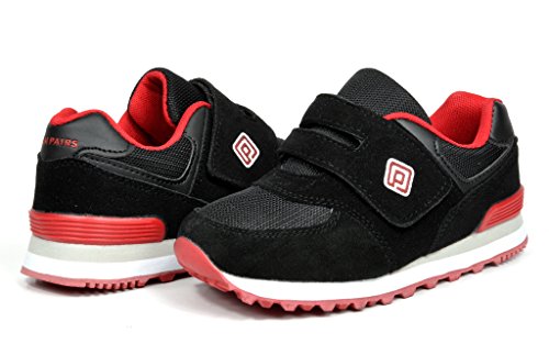 Dream Pairs GLY4502 Boy's Athletic Velcro Strap Light Weight Running Sneakers Shoes (Toddler/Little Kid/Big Kid)