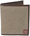 The Vegan Collection Men's Brighton Brown Bi-Fold Wallet