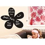 Flower Chalkboard Wall Decal Size: 22 H, Emailed Proof: No