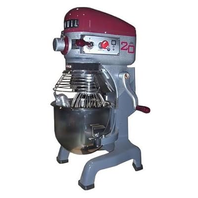 Vollrath 40757 Floor/Bench Food Mixer with Guard, 20-Quart