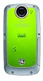 GE DV1-LG Waterproof/Shockproof 1080P Pocket Video Camera (Lime Green)