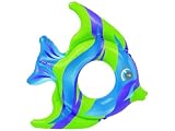 Intex Tropical Fish Inflatable Swim Ring (Blue, Green and Purple)
