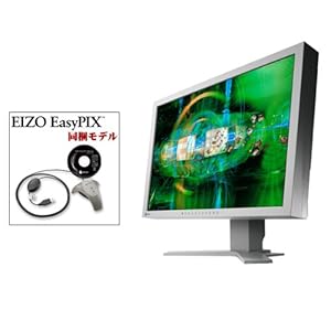 【クリックで詳細表示】NANAO FlexScan 24.1インチ ワイドTFTモニタ EASYPIX機能 セレーングレイ SX2462W-PXGY