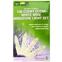 GP 100-Count Clear White Wire Miniature Light Set
