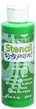 DecoArt SP514-10 Stencil Paint, 4-Ounce, Leaf Green