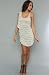 Free People The Kona Ruffle Dress in Stone and Bronze,Dresses for Women