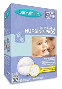 Lansinoh 20265 Disposable Nursing Pads, 480-Pads