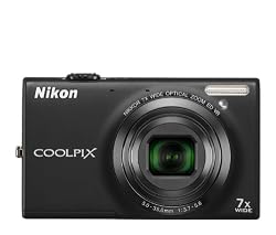 Nikon COOLPIX S6100 16 MP Digital Camera with 7x NIKKOR Wide-Angle Optical Zoom Lens and 3-Inch Touch-Panel LCD (Black)