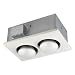 Nutone 9422P Bulb Heater Two-bulb Heat-A-Lamp 500W heat Type IC