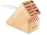 Wusthof 17 Slot Oak Knife Block