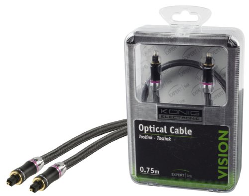 K&ouml;nig Toslink Kabel, 0,75 m Preisvergleich