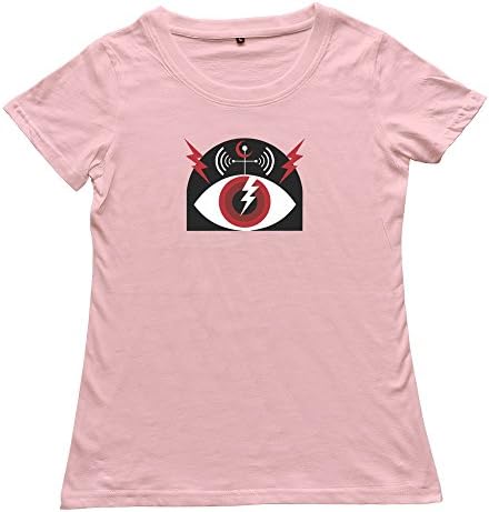 Goldfish Women's Heart Brand Pearl Jam T-Shirt Pink US Size M