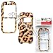 Leopard Skin Case Cover Snap On Protective for LG Rumor Scoop UX-260