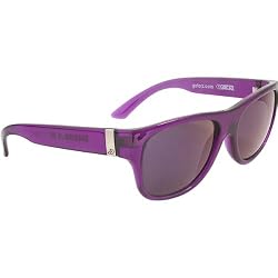 Gatorz Bomar Adult Sports Sunglasses - Purple/Purple Mirror