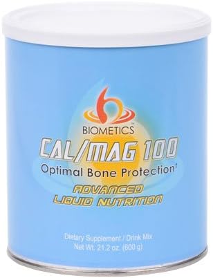 Cal Mag 100 Calcium 1000mg Magnesium 400mg - 600g can - 2 Pack