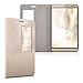 kwmobile Practical and chic FLIP COVER case with window and synthetic leather for Huawei MediaPad X2 7.0 in gold