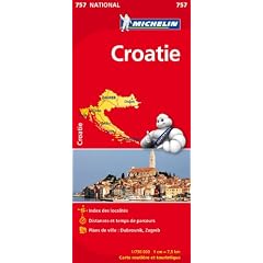 Carte NATIONAL Croatie