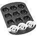 Fun Two Tone Cupcake Kit With 12 Cavity Pan And 3 Cavity Insert