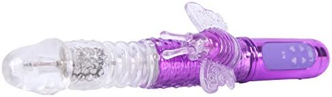 PUYO Women Sex Product Wireless Wand Massager G-spot Stimulation Vibrator(purple)