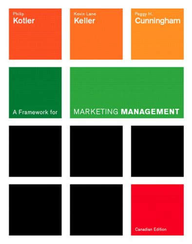 City Travel Guides Discounted  Books : A Framework for Marketing Management, First Canadian Edition