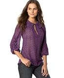DKNY Jeans Printed Chiffon Blouse