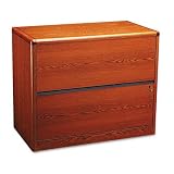 HON 10762J 2 Drawer Lateral File, 10700 Series, 36W x 20D x 29-5/8H, Henna Cherry