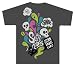 SCARY KIDS SCARING KIDS - Ghosties - Gray T-shirt
