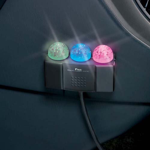 ナポレックス(NAPOLEX) Fizz(フィズ) プラグキャップランプ 泡7色のLED Fizz-794