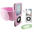 Apple iPod nano (5th Generation) NEWEST MODEL Premium Accessory Kit For ( Ipod Nano 8 GB , Ipod Nano 16 GB ) includes: Pink Athletic Sports Armband skin Cover case + Nano 5th generation screen protector + Vangoddy ?, Live*Laugh*Love wrist band!!!