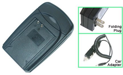 Digital Camera Battery AC/DC Charger for Canon NB5L, NB-5L