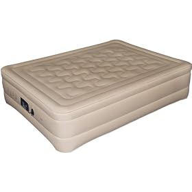 SimplySleeper Premium Queen Raised Air bed with Built-in Pump (Highest Quality Material -...