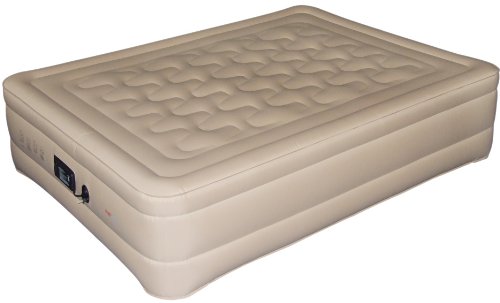SimplySleeper SS-89Q Premium Queen Raised Air bed (airbed / air mattress) with Built-in Pump (Highest Quality Air Mattress Material in Market - Puncture & Stretch Resistant!) - Best material in the market!