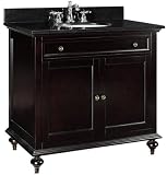 Odum Bathroom Vanity - 37w, Black