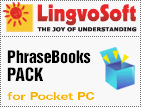 LingvoSoft software PhraseBooks Pack for Pocket PC