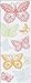 Martha Stewart Crafts Clear Stamps, Doily Lace Butterflies