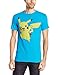 Hybrid Men's Pokemon Pikachu Jump Short Sleeve T-Shirt