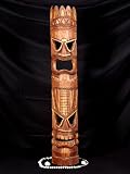 DOUBLE HEADED TIKI MASK 40 - LOVE & PROSPERITY