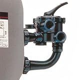 Hayward SP71621 Pro Series Vari-Flo Top-Mount Control Valve, Black
