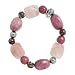 Pink Bold Beaded Stretch Bracelet