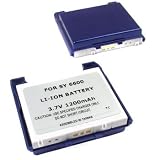 Brand New Sprint Sanyo SCp-6600 katana Extended Replacement Lithium-Ion Battery with Blue Door 1200mAh