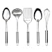 Cook N Home 5-Piece Stainless Kitchen Tool Set