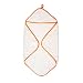 giggle Better Basics Hooded Bath Towel - Orange Trim (organic Cotton)
