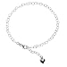 ZEEme Fu�kette 925/- Sterling Silber 23-26cm 301200006