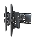 Hercules(by Opteka) HRM-100 Super Strong Plasma and LCD TV Dual-Arm Articulating Wall Mount for 32-Inch to 60-Inch Displays (Black)