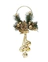 12 (Twelve) Inch Christmas Jingle Bells Door Hanger