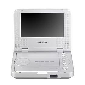 Alba dvdp722 7" Portable Dvd Player