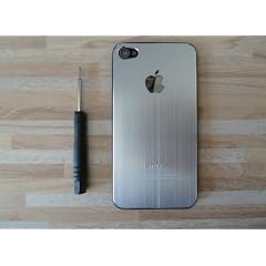 Apple iPhone 4 Backcover Abdeckung Schale + Schraubzieher + Schrauben + Displayschutzfolie
