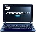 Acer Aspire One AOD250-1165 10.1-Inch Blue Netbook - 3+ Hour Battery Life